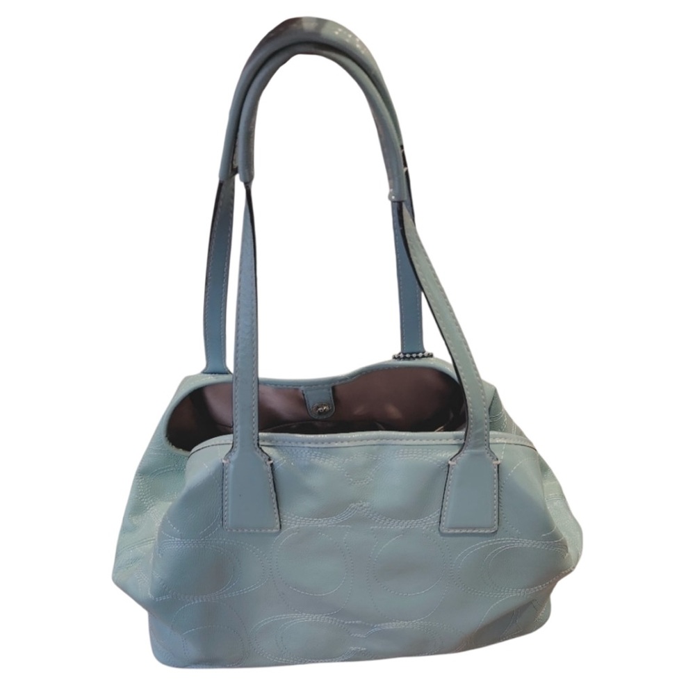 Coach Carry All Signature Tote Vintage 2011 GREAT CONDITION - Picture 2 of 9